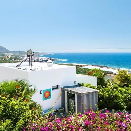 Pardelas, Mit Meer-, Kuesten- Und Bergblick Im Gruenen Norden Teneriffas Tatil Evi Las Cruces (Canary)