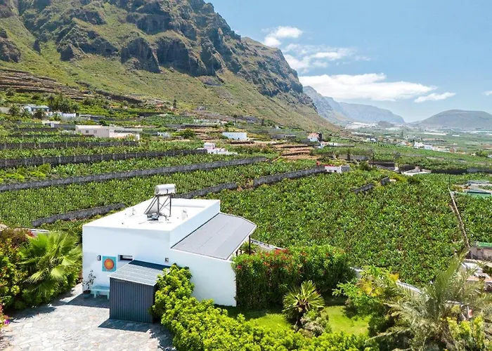別荘 Pardelas, Mit Meer-, Kuesten- Und Bergblick Im Gruenen Norden Teneriffas Las Cruces