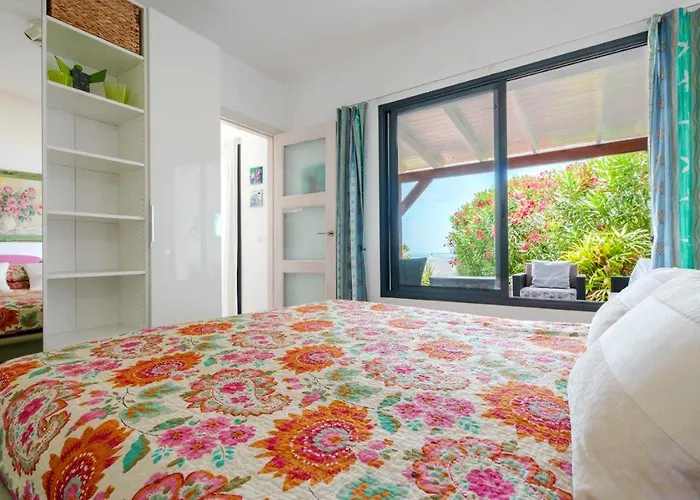 別荘 Pardelas, Mit Meer-, Kuesten- Und Bergblick Im Gruenen Norden Teneriffas