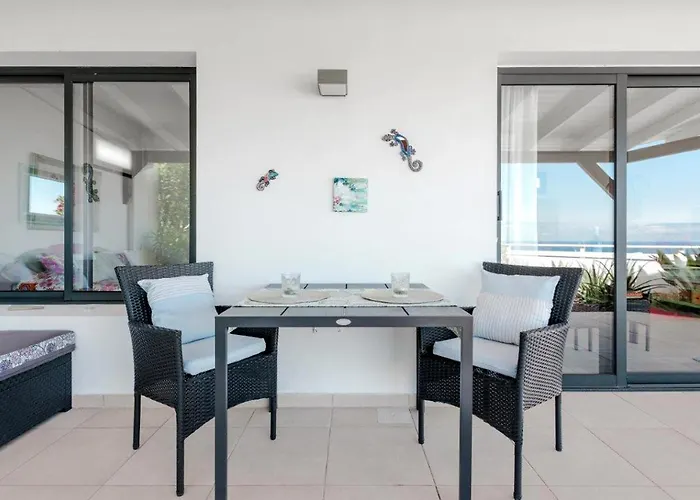 別荘 Pardelas, Mit Meer-, Kuesten- Und Bergblick Im Gruenen Norden Teneriffas *